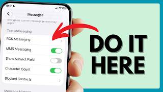 How to Enable/Disable Encryption for RCS Messaging on iPhone