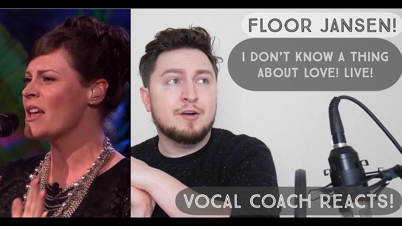 Vocal Coach Reacts! Floor Jansen! I don't know a thing about love! Live!