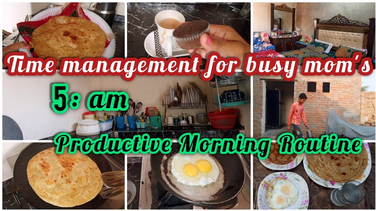 5 AM Housewife Routine✅How I Stay Organized & Energized All Day!”  Time Management For Busy Mom's