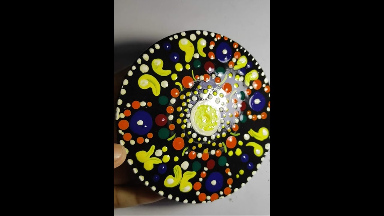 DOT ART PAINTING / Easy Dot Art YouTube