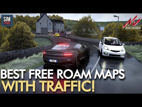 BEST Open World Maps With TRAFFIC 2021 | Assetto Corsa Best Track U0026 Map Mods Showcase