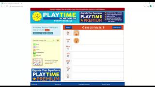 How to use playtimescheduler