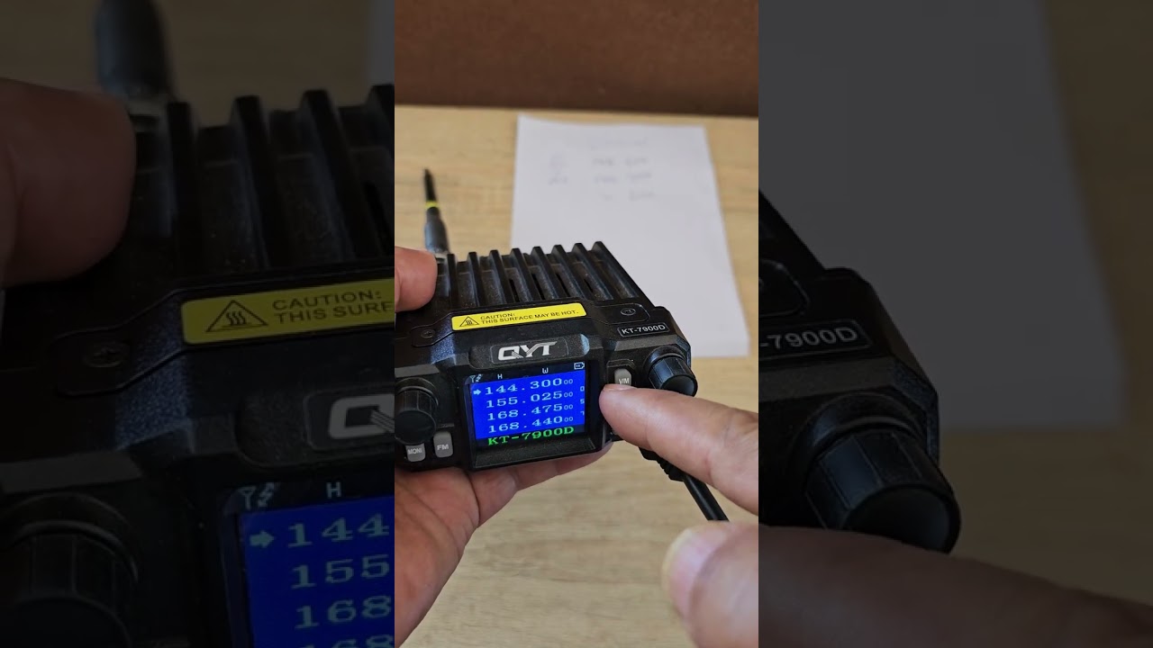 วิธีตั้งค่ารีพีทเตอร์ Repeater  QYT KT7900D