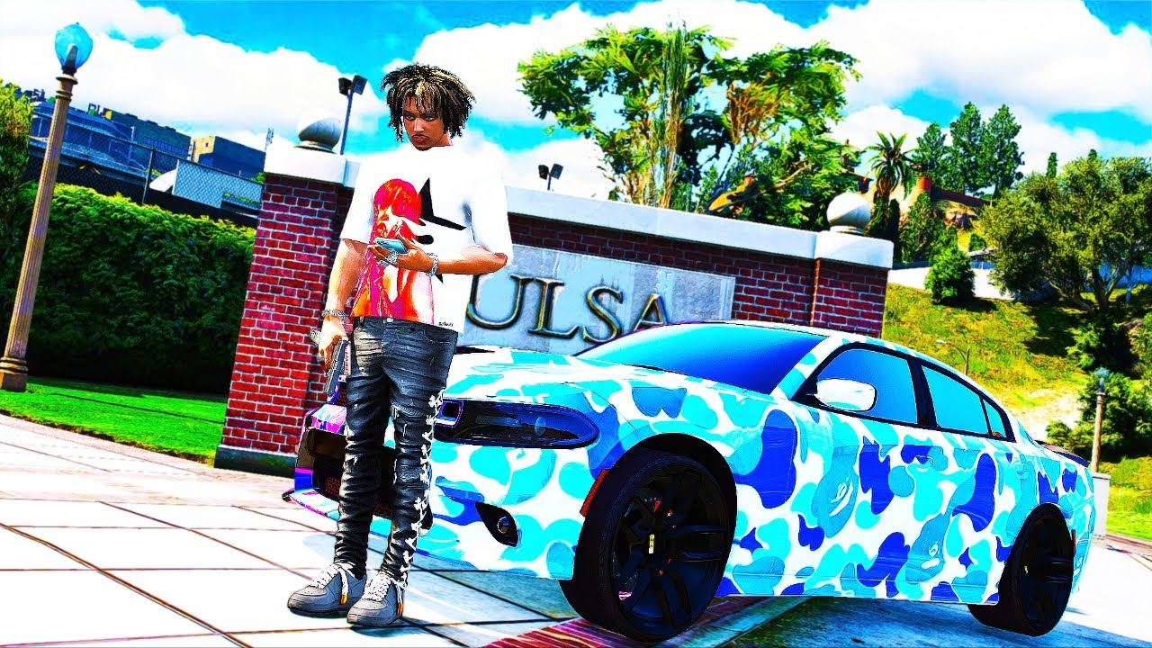 Еду в школу в Атланте на моем Hellcat Redeye мощностью 3000 л.с. GTA 5 RP