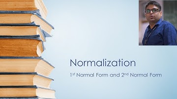 Normalization -  1NF and 2NF
