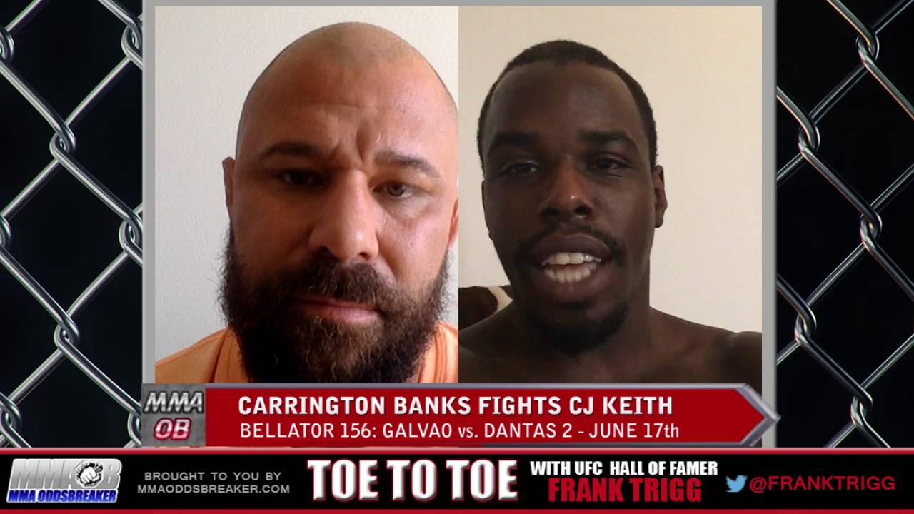 Bellator 156's Carrington Banks 'I think I'm better than any guy I'm