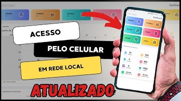 COMO ACESSAR MAPOS NO CELULAR REDE LOCAL ATUALIZADO