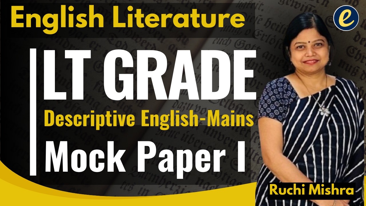 LT Grade Mains | Mock Paper - I