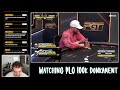 watching PLO donkaments