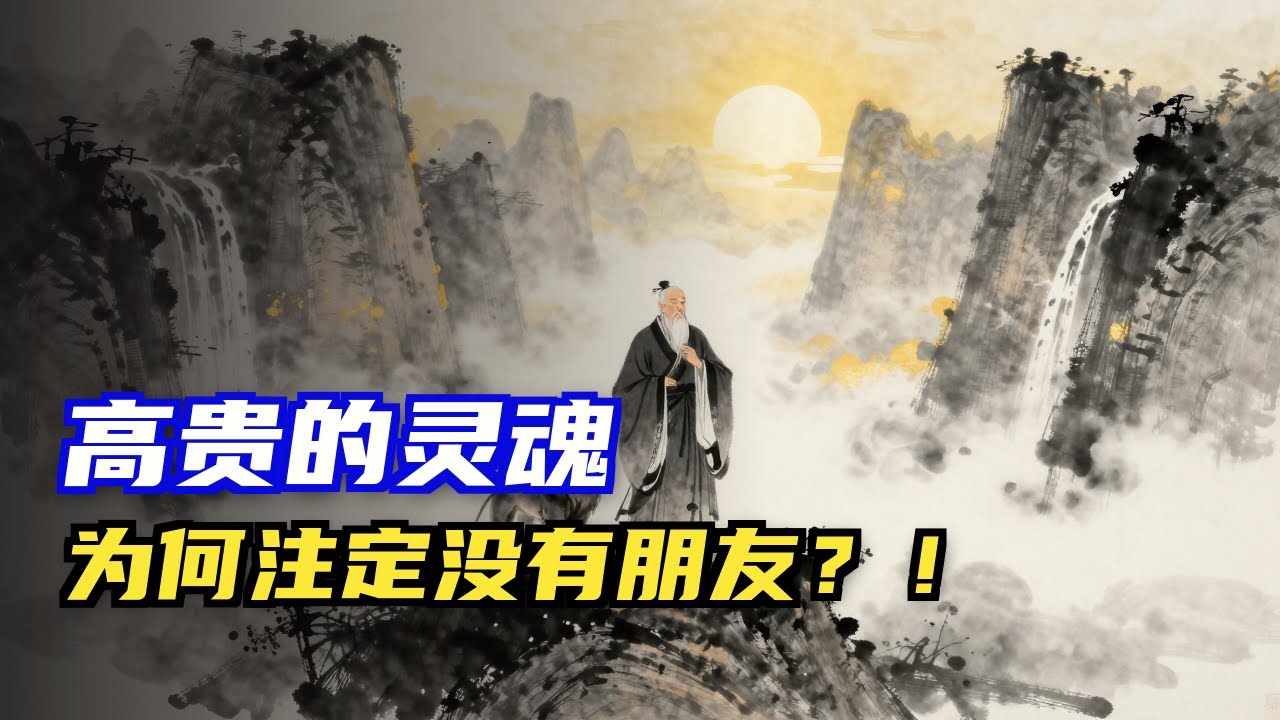 老子：为什么越是“高贵”的灵魂，越没有朋友？因为狮子永远是独行的。