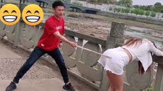 Best funny challenges game 😆 try not to laugh 😄😁