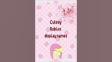 🎀🧁cute roblox display names💤💢 #roblox #cutecore #kawaii #cutegore #robloxshorts