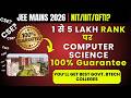JEE Mains 2026 | 1se 5 lakh rank tak | colleges aur salary package #jeemains