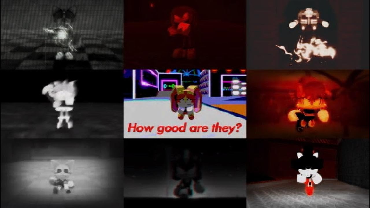 The Sonic.exe the disaster 1.2 V0.7513 Tier list. °S.ETD 1.2°