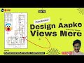 Design Aapke, Views Mere | L-Shaped Plot G+2 Flats Plan Review (LIVE) | Rupesh range