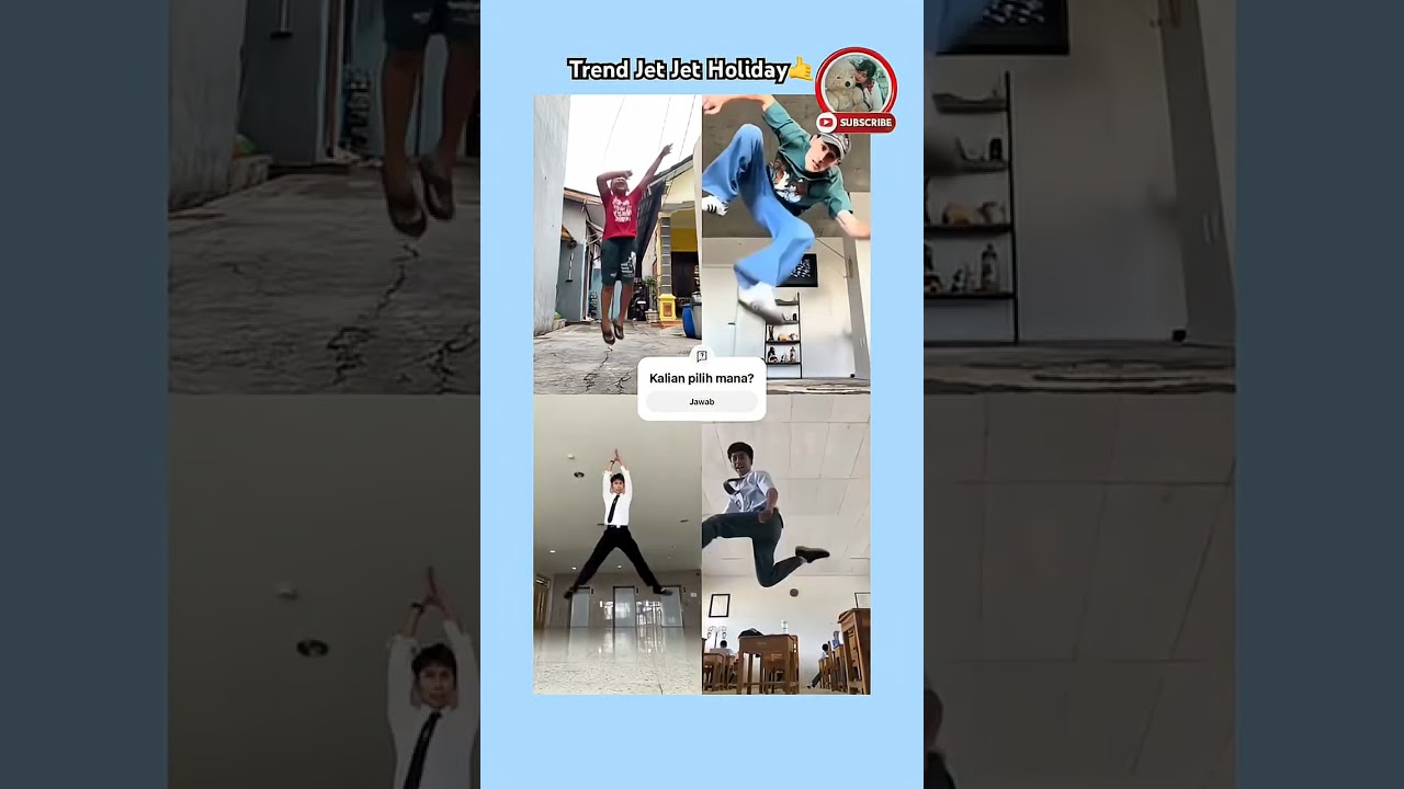 TREND JET JET HOLIDAY DANCE TIKTOK BARU DC dancetiktok masukberanda shorts trendingshorts fyp 720P