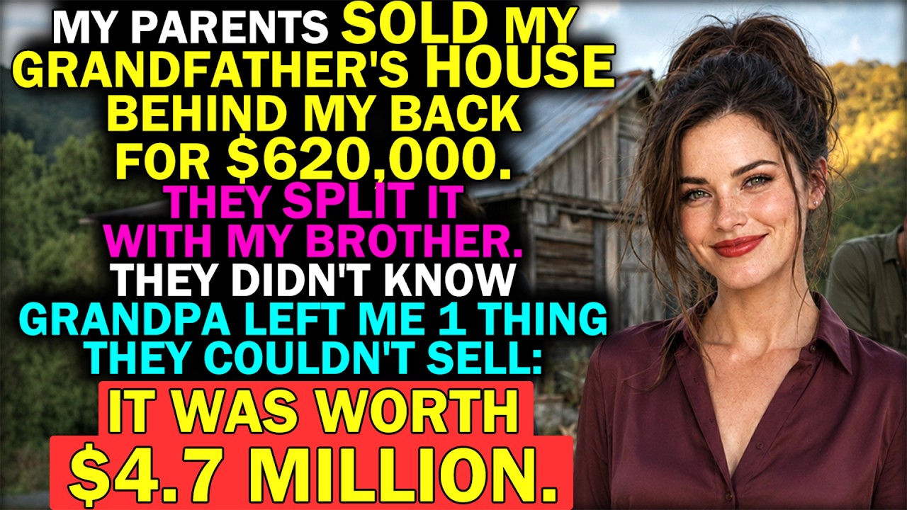 My Parents Sold My Inheritance Behind My Back — I Had The One Thing ...