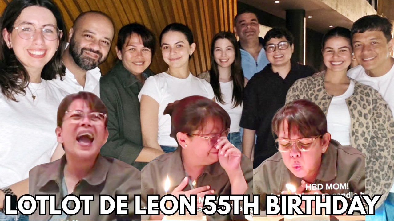 Lotlot De Leon 55th Birthday NAIYAK sa SORPRESA nina Janine ...