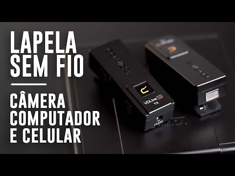 MICROFONE SEM FIO PARA VIDEO CHAMADAS, LIVES NO INSTAGRAM E GRAVAÇÕES - VD Live 10 - Comica Audio