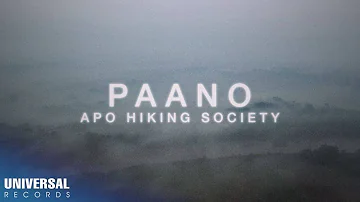 APO Hiking Society - Paano (Official Lyric Video)