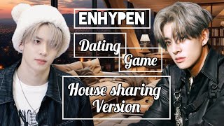 ENHYPEN DATING GAME 《 HOUSE SHARING VERSION 》|| KPOP DATING DOOR || KPOP DATING GAME || ENHYPEN GAME