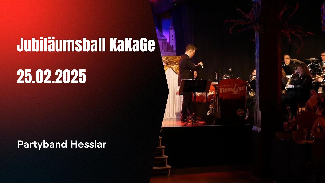 Partyband Hesslar - Jubiläumsball KaKaGe - LIVE 2025