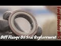 Diff Flange Oil Seal Replacement, Ford Mondeo Mk5