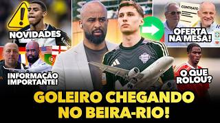 🚨⚠️💣 GOLEIRO VINDO DA ITÁLIA PRO INTER, OFERTA POR TAFFAREL, ATACANTE AINDA NA PAUTA, INFORMAÇÃO 