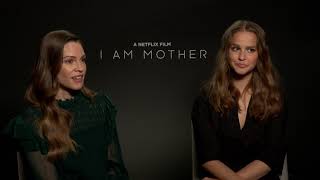 Hilary Swank & Clara Rugaard Raw Interview - I Am Mother