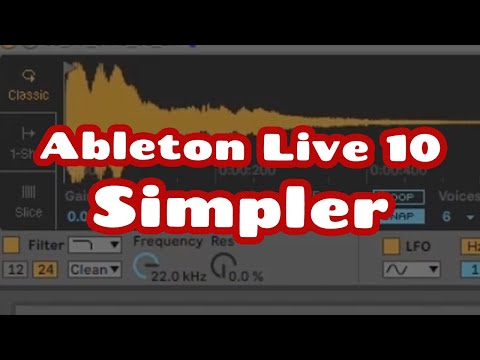 #14 Ableton Live 10 - Основы работы с Simpler