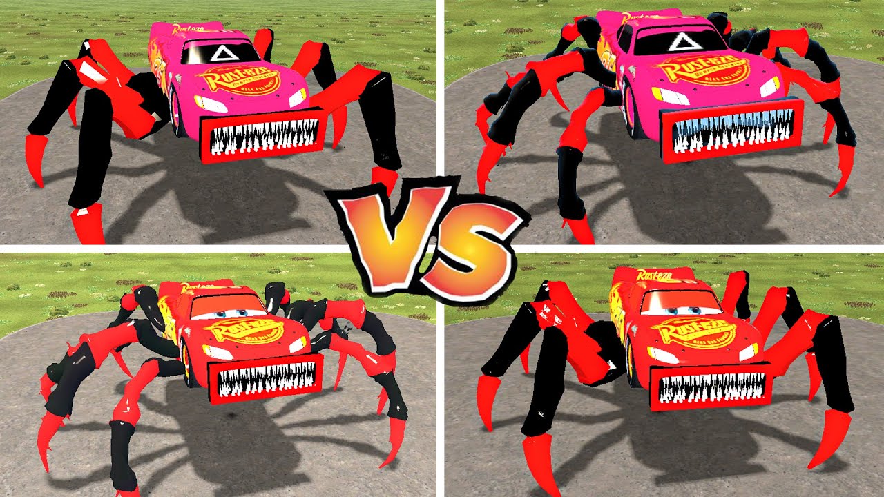 MONSTER MCQUEEN: CAR MONSTER, MCQUEEN MONSTER,CHOO CHOO CHARLES ,HOUSE HEAD And CAR EATER in Gmod#10