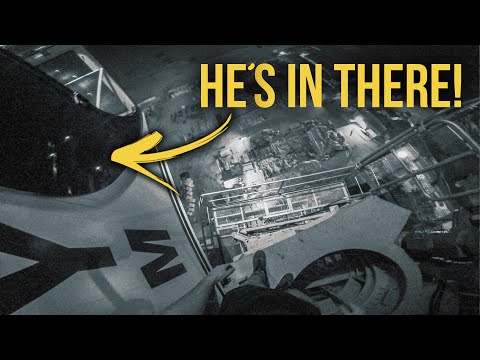 Finding a SLEEPING Crane Driver while CLIMBING in Dubai 😲