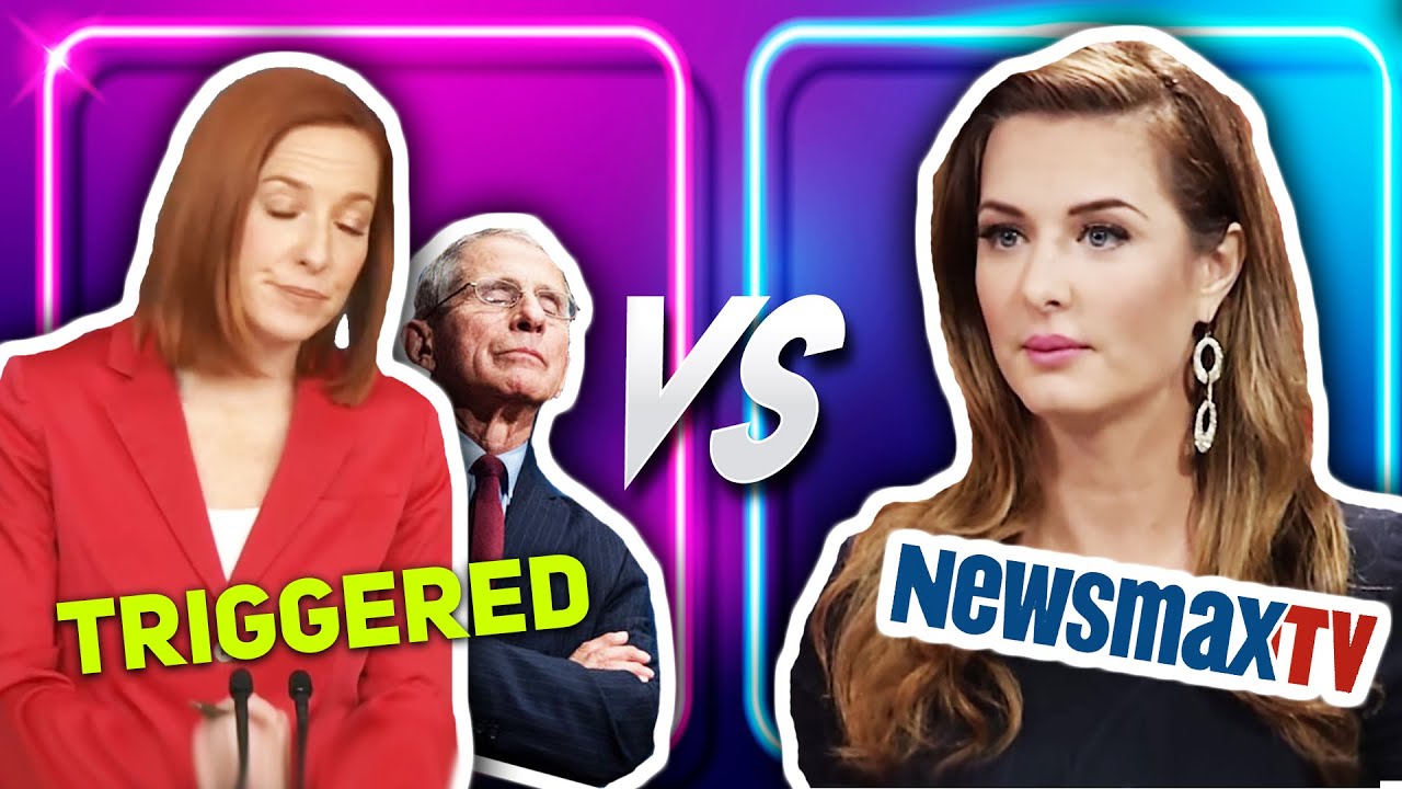 TRIGGERED Newsmax Reporter Rattles Jen Psaki With Tough Dr Fauci