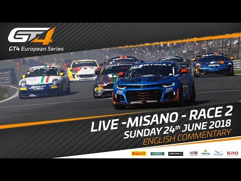 Race 2 - Misano - GT4 European Series 2018 - English