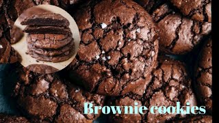 #brownies كوكيز براوني  Brownie Cookies