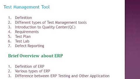 SAP TESTING ONLINE TRAINING