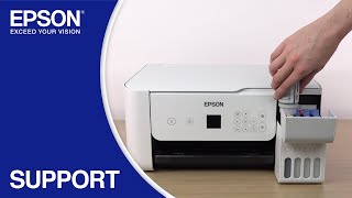 Epson EcoTank ET-2800/ET-2803 | Filling the Ink Tanks