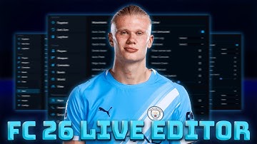 New FC 26 Live Editor | FC 26 Live Editor v26.2.0 | Ultimate Career Mode Tool (Career Editor)