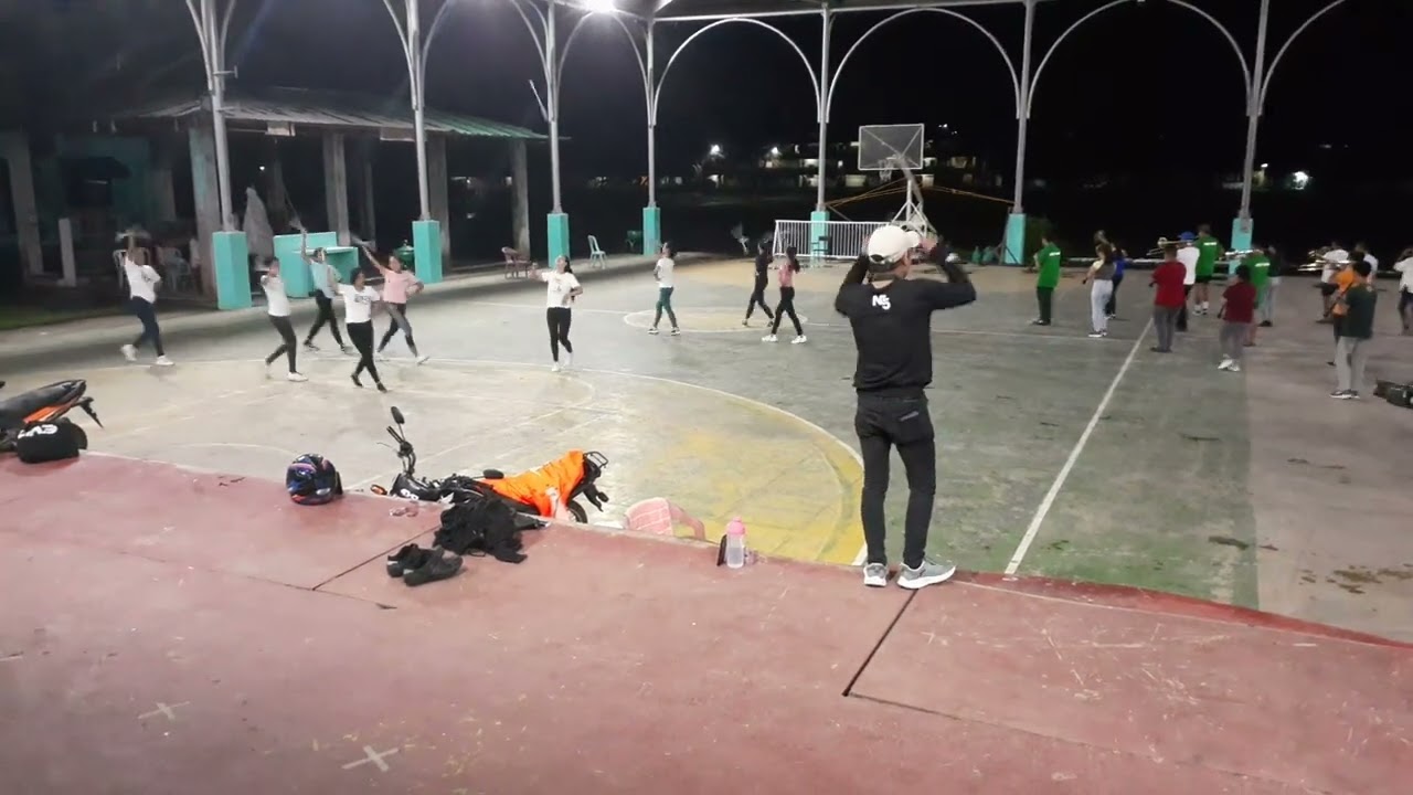 UNEP Band and Majorettes Rehearsal 💚