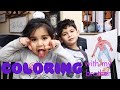 COLORING WITH LORENZO | SISSY'S PLAYHOUSE