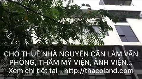 Thuê nhà nguyên căn trung văn hà nội năm 2024