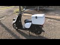 藤沢市 ヤマハ ギア UA06J ティーズプロダクト製リアボックス - YouTube