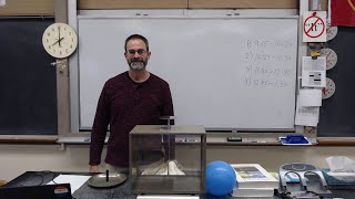 Electrostatics Demo 1 Charged Balloon & Grounding