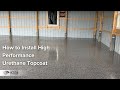 Installing Urethane Coating On Epoxy Floors