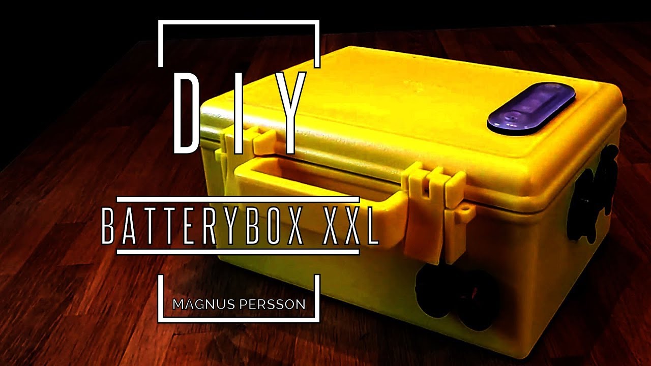 DIY - Battery Box XXL - YouTube