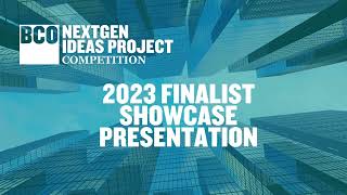 BCO NextGen Ideas Project Competition 2023 Finalist Showcase - Harriet Browning