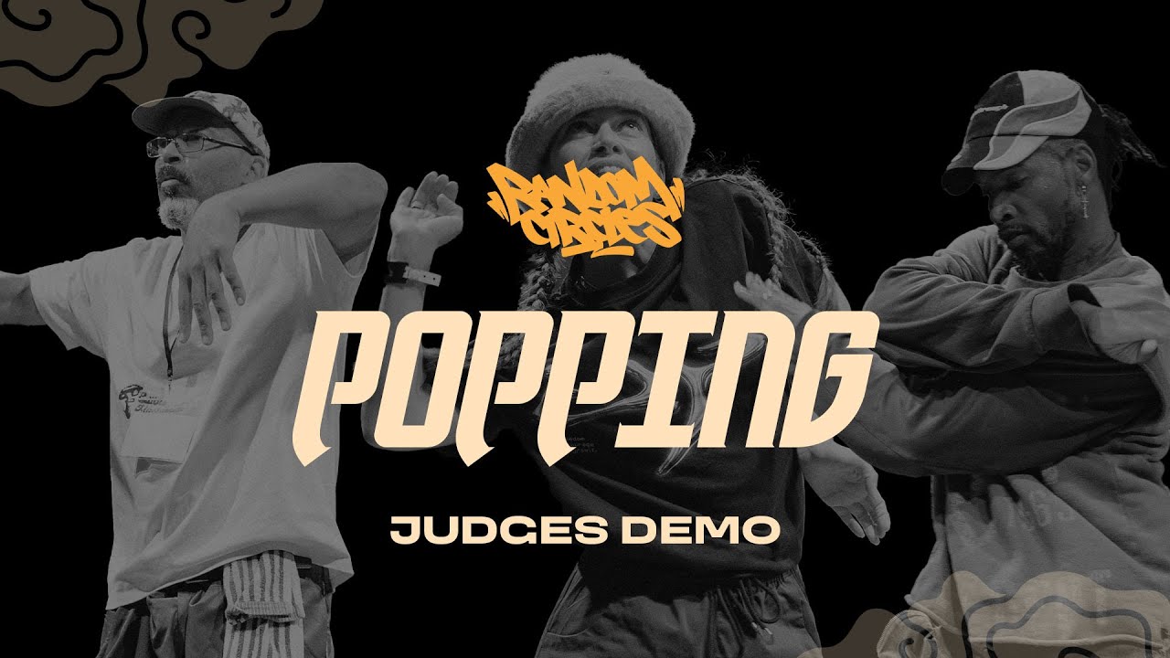 Random Circles 2025 - Popping Judge Showcase - Damon Frost / Slim Boogie / Sonya