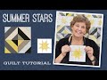 Make a "Summer Stars" Picnic Quilt with Jenny Doan of Missouri Star (Video Tutorial)