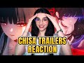 Jadealy REACTS to Chisa Resonator Showcase and Combat Trailers - Wuthering Waves