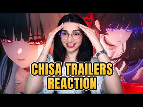 Jadealy REACTS to Chisa Resonator Showcase and Combat Trailers - Wuthering Waves